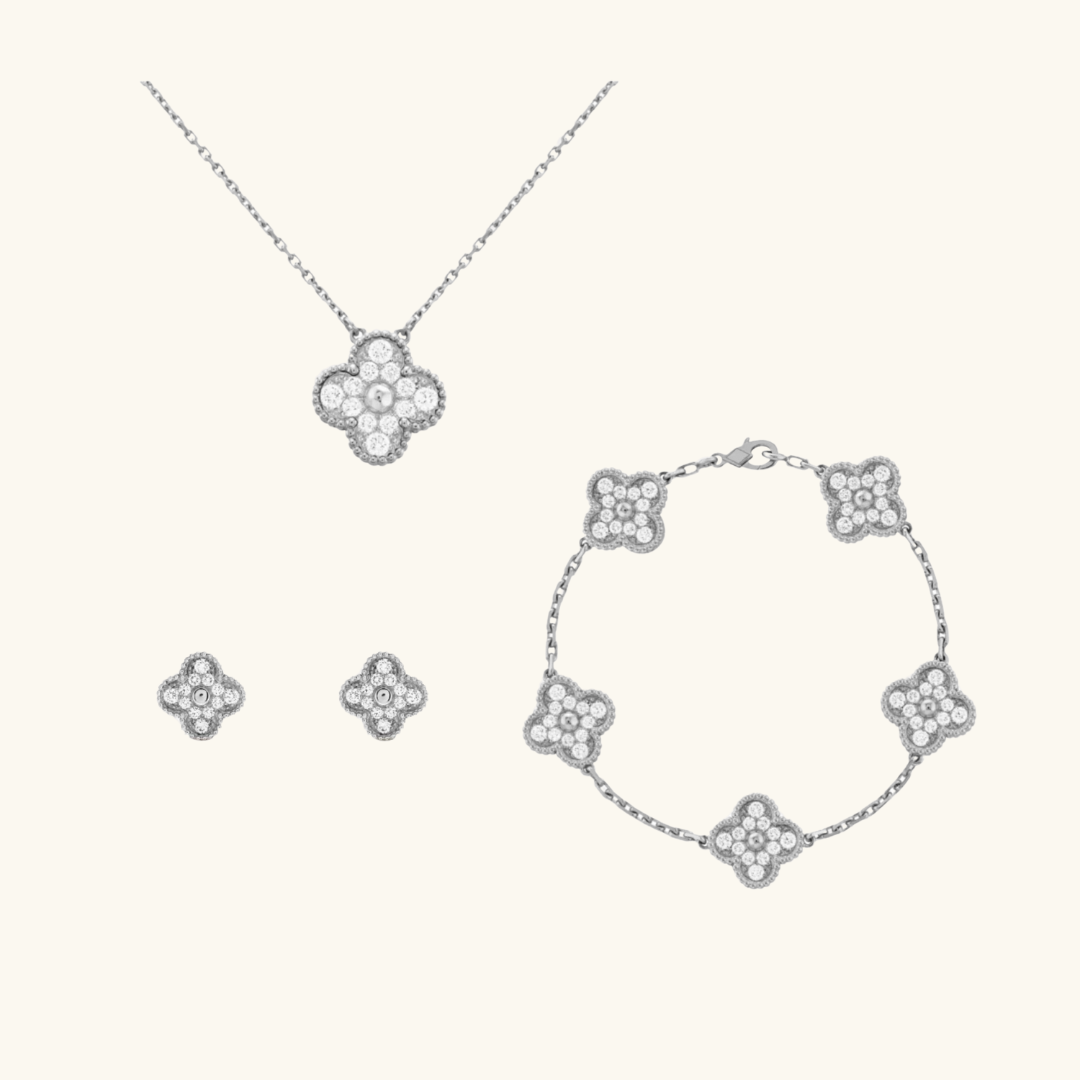 CLOVER | Premium Zestaw Srebrny Prestige