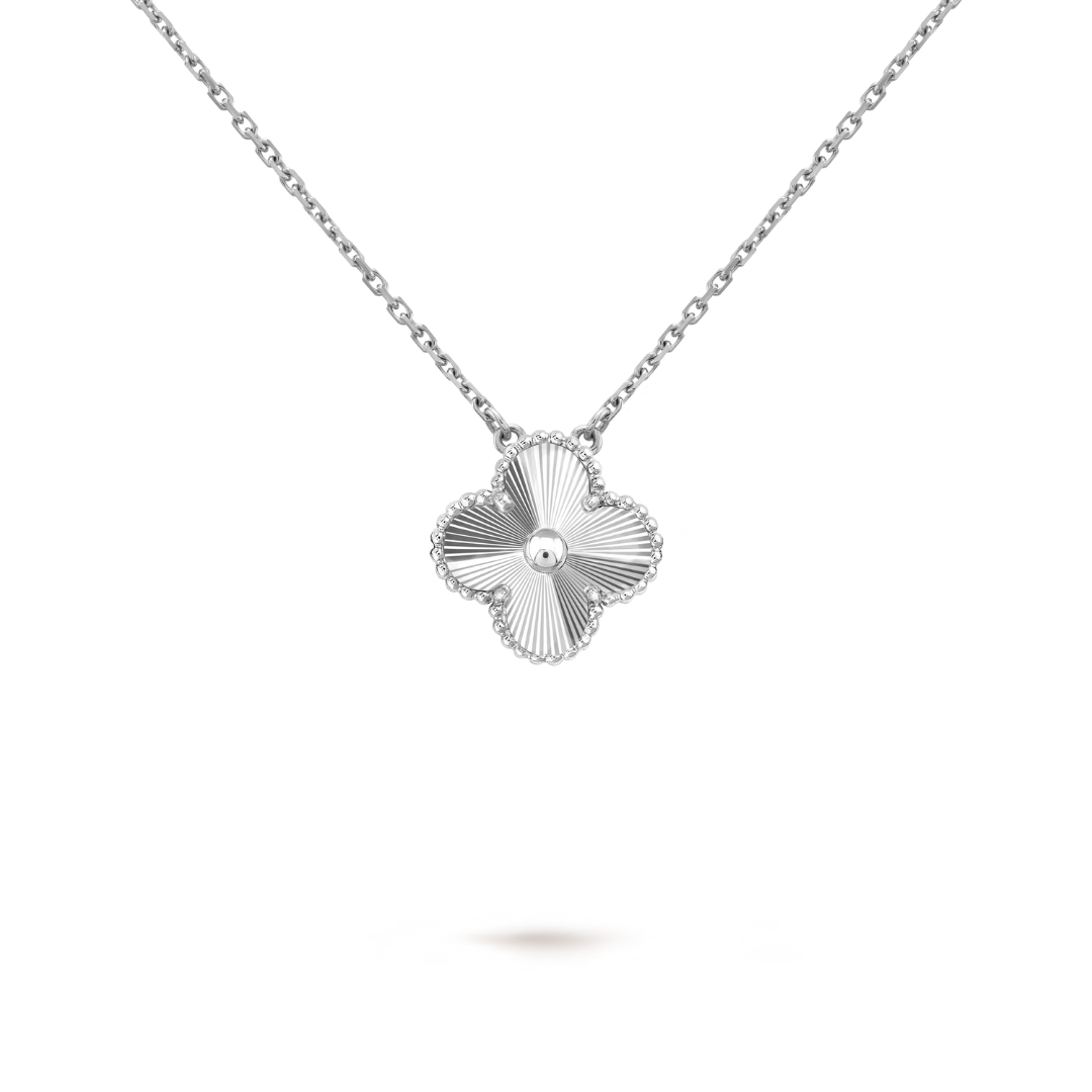 CLOVER | Srebrny Naszyjnik
