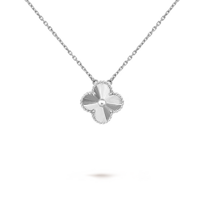 CLOVER | Srebrny Naszyjnik