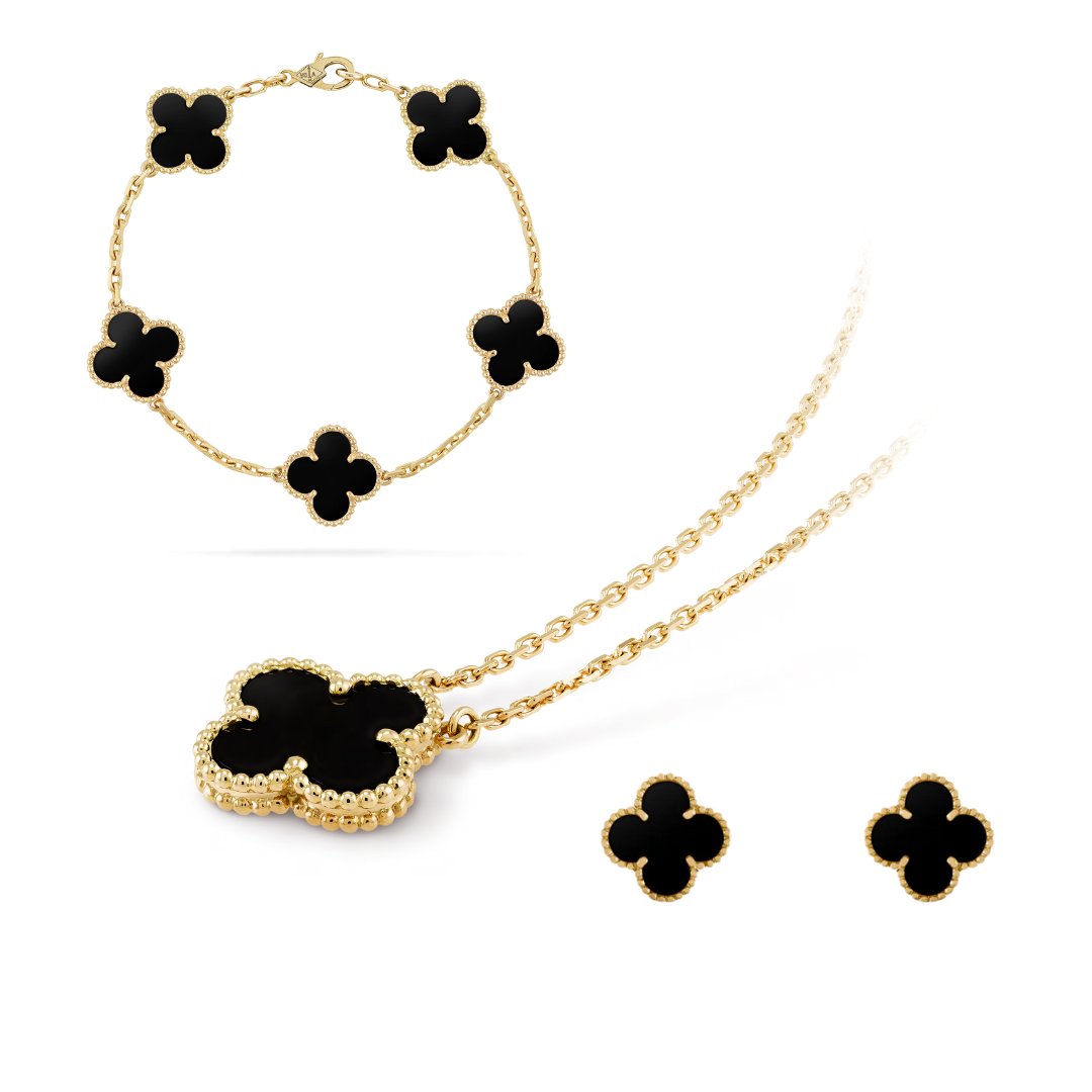 CLOVER | Premium Czarny Zestaw