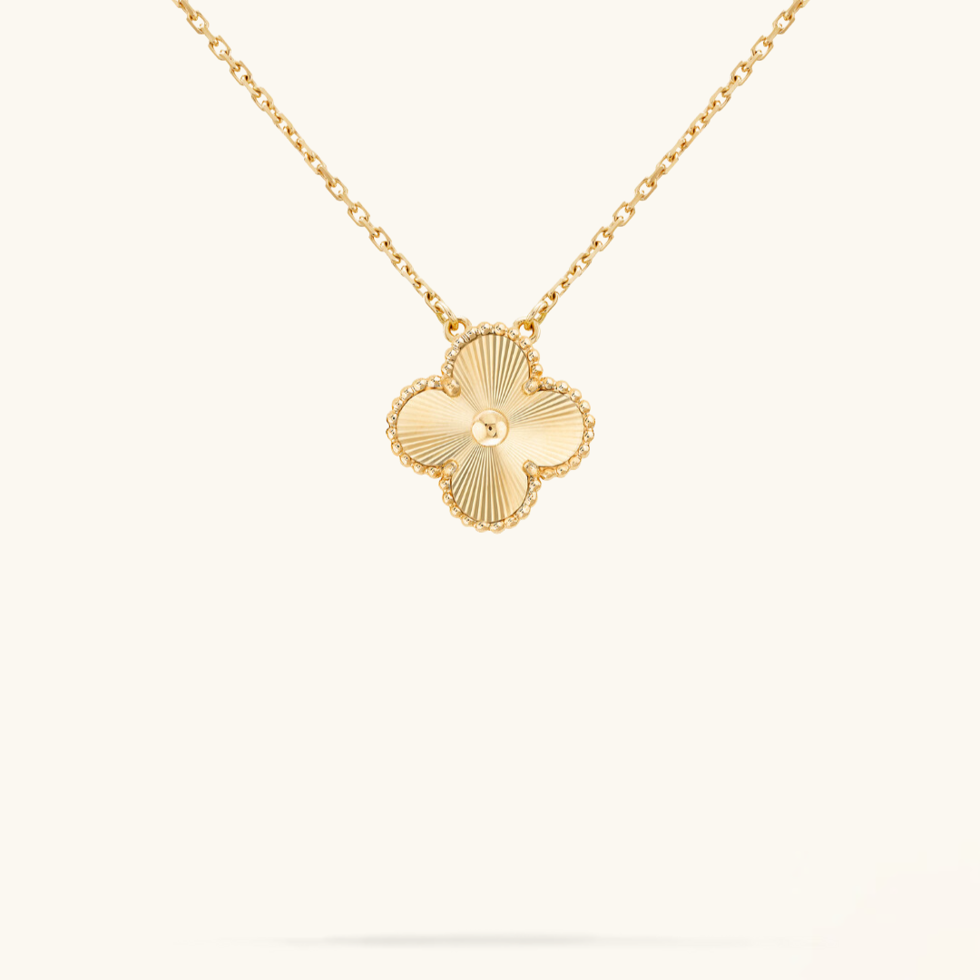 CLOVER | Złoty Naszyjnik