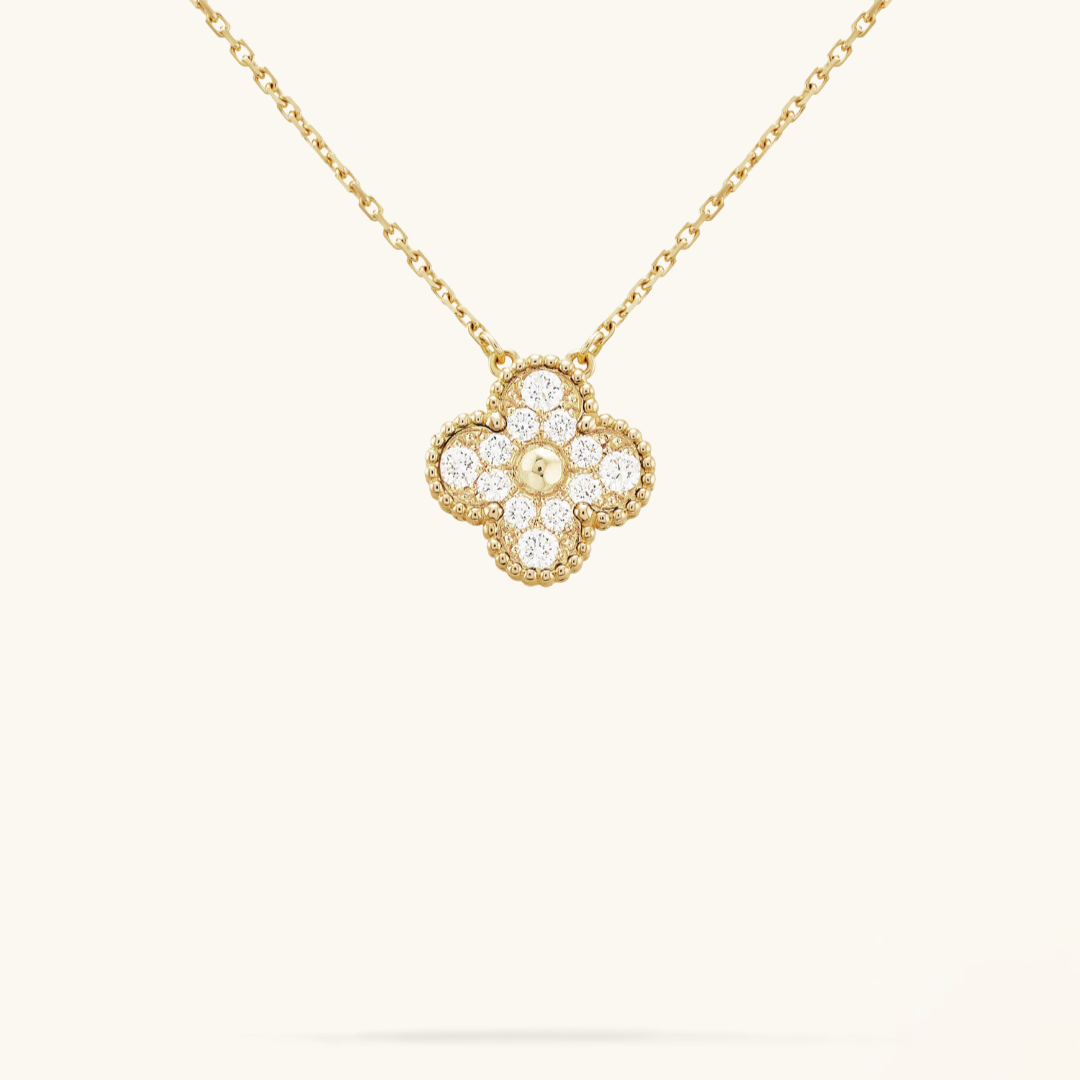 CLOVER | Złoty Naszyjnik Prestige