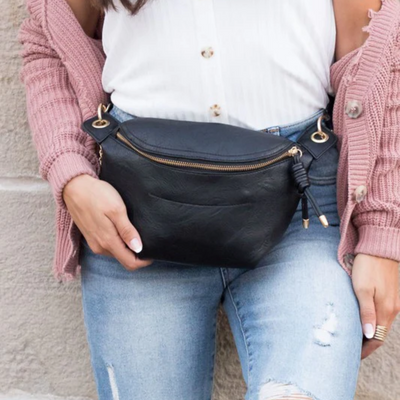 BOLSO CRUZADO CONVERTIBLE HECHO A MANO ALOUROS