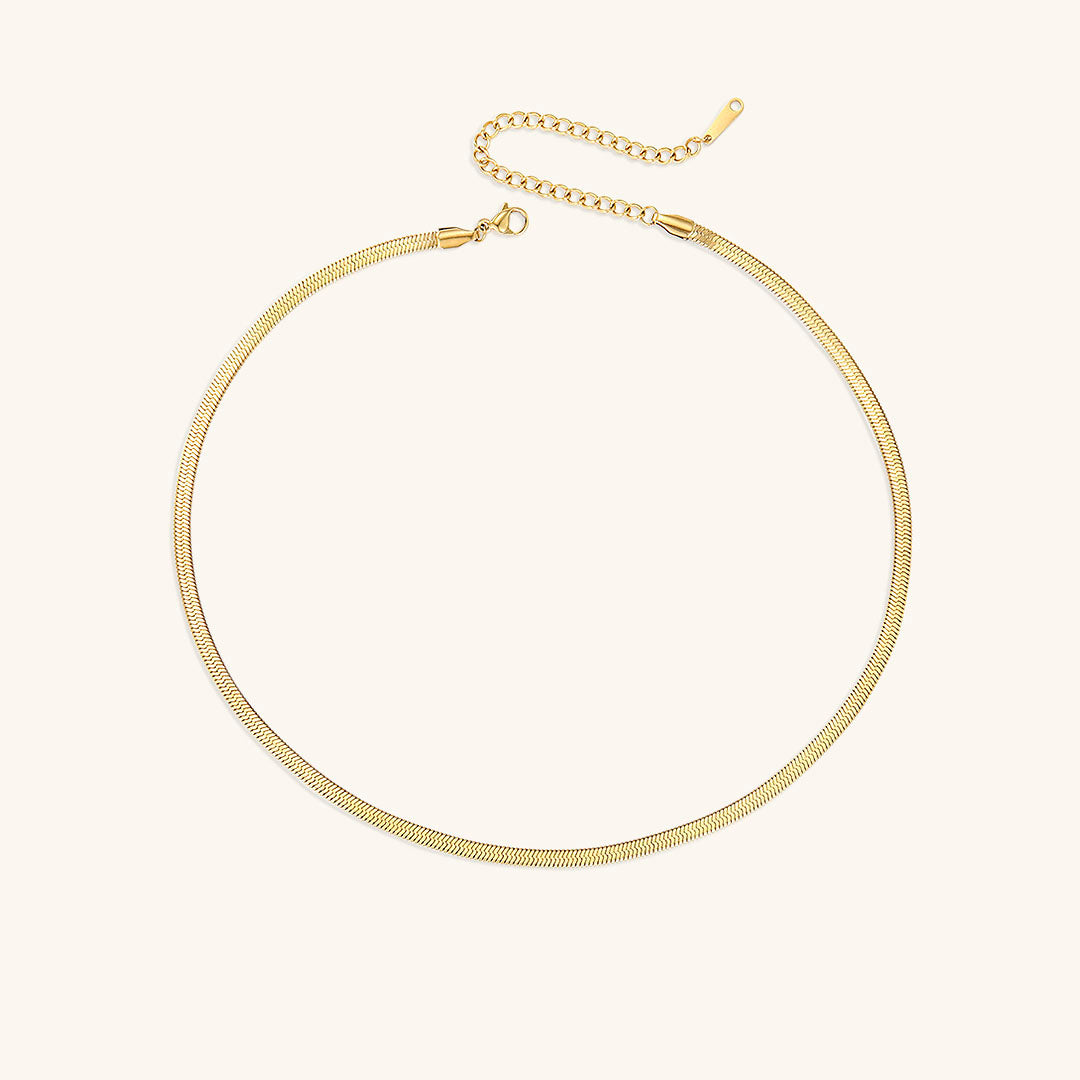 Naszyjnik Elizabeth Gold Herringbone