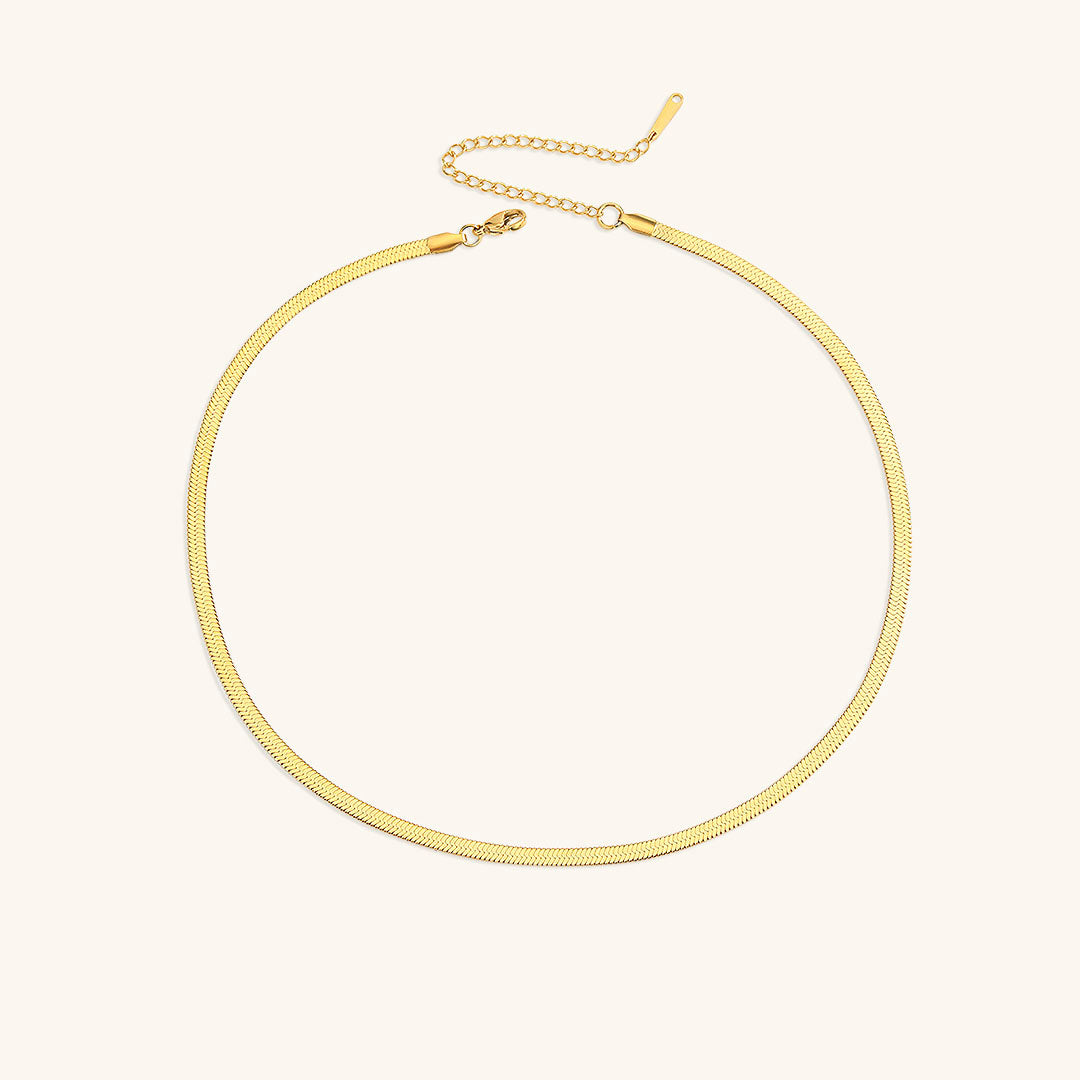 Naszyjnik Elizabeth Gold Herringbone