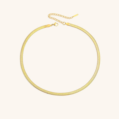 Naszyjnik Elizabeth Gold Herringbone