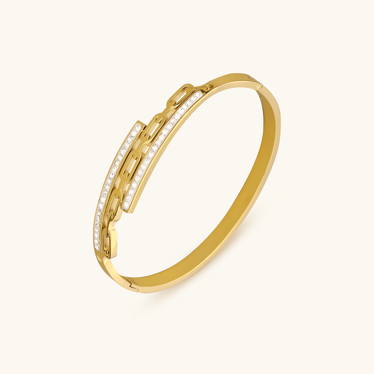 Bransoletka Margot Stone Bangle - Złota