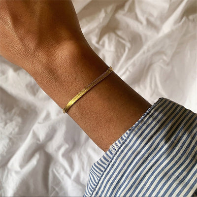 Bransoletka Vida Gold Herringbone