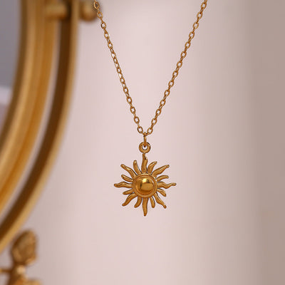Naszyjnik Eliora Gold Sun