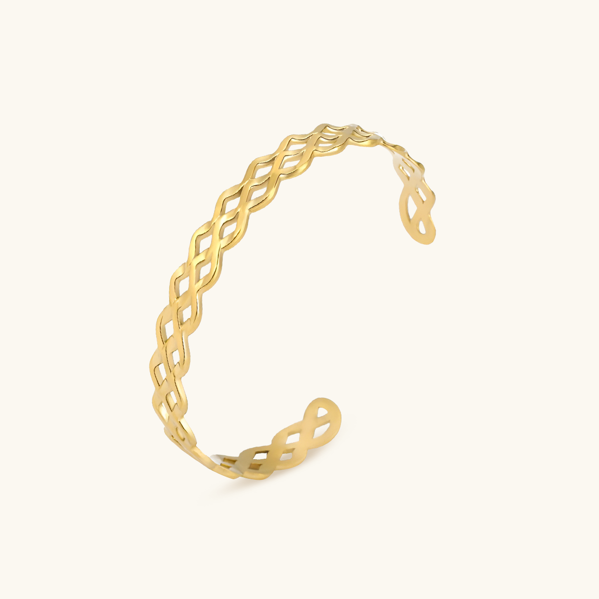 Bransoletka Bangle Tahiti - Złota