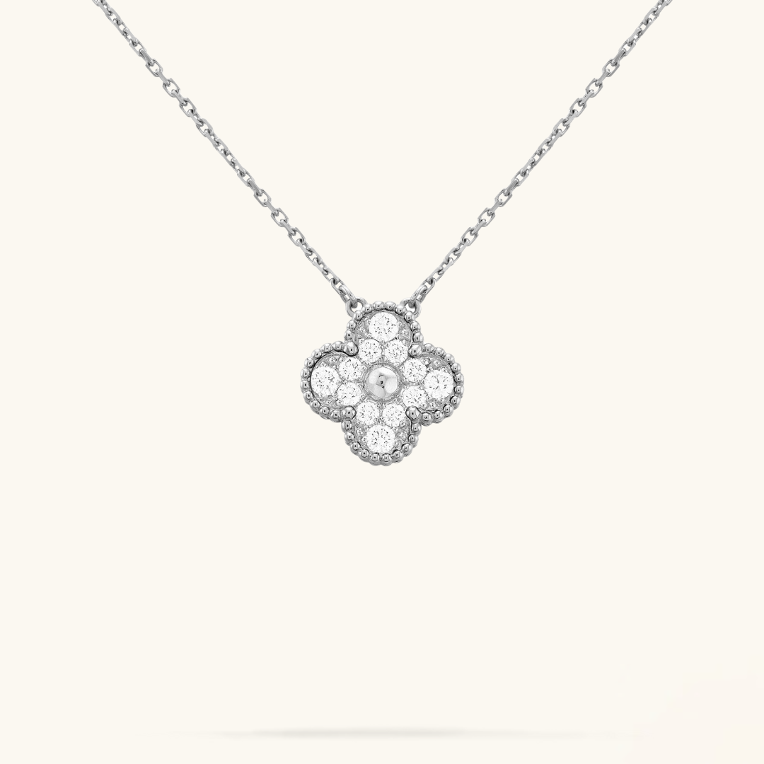 CLOVER | Srebrna Naszyjnik Prestige