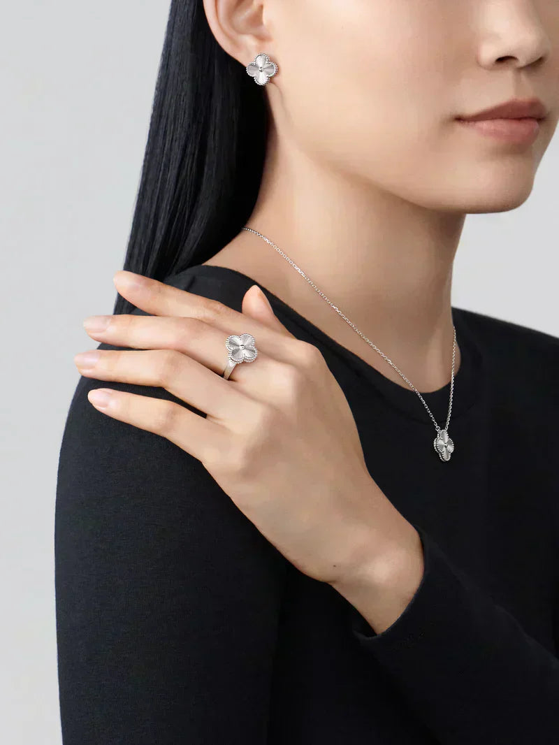 CLOVER | Premium Zestaw Srebrny
